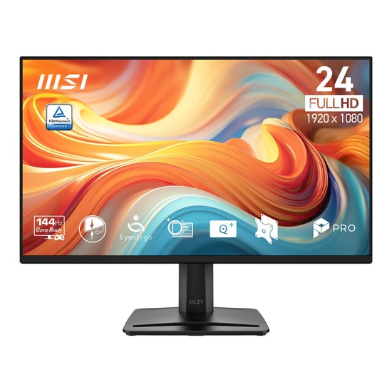 MSI PRO-MP245-E14VL VA 23.8 İnç 144Hz Monitör - Full HD 1920x1080, 16:9, 1ms MPRT, Adaptive-Sync, HDMI, Siyah