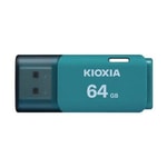Kioxia TransMemory U202 LU202L064GG4 64GB Mavi USB 2.0 Flash Bellek - Hafif, Kompakt Tasarım, Günlük Dosya Aktarımı