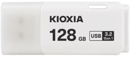 Kioxia U301 LU301L128GG4 Açık Mavi 128 GB USB Flash Bellek - USB 3.2 Gen 1, 51,4 x 21,4 x 8,4 mm, 24 Ay Garanti