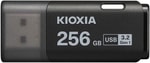 Kioxia TransMemory U301 LU301K256GG4 Siyah USB Flash Bellek - USB 3.2 Gen 1, 256 GB, Kaydırmalı Kapak, 2 Yıl Garanti