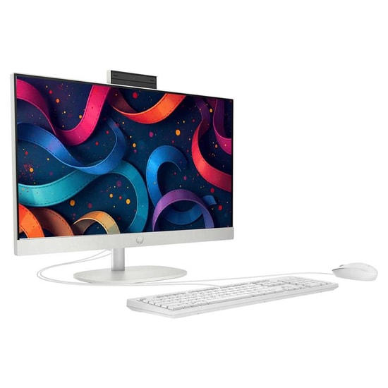 HP ProOne 240 G10 A1JY8ES i7-1355U 16GB 512GB SSD All In One PC - 23.8" FHD, DOS / Ubuntu, Beyaz, Wi-Fi 6