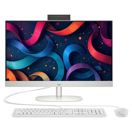HP ProOne 240 G10 A1JY8ES i7-1355U 16GB 512GB SSD All In One PC - 23.8" FHD, DOS / Ubuntu, Beyaz, Wi-Fi 6