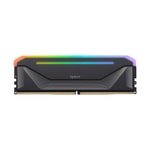 Apacer NOX RGB 16GB 5200MHz CL40 DDR5 Gaming RAM (AH5U16G52C522NBAA-1) - 1x16GB, Soğutuculu PC Bellek, 24 Ay Garanti