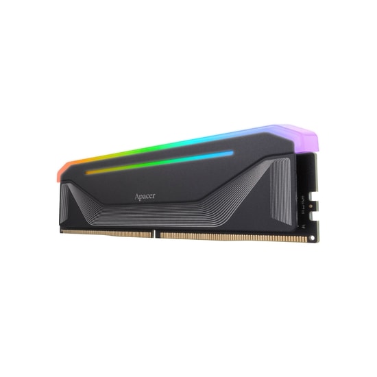 Apacer NOX RGB 16GB 5200MHz CL40 DDR5 Gaming RAM (AH5U16G52C522NBAA-1) - 1x16GB, Soğutuculu PC Bellek, 24 Ay Garanti