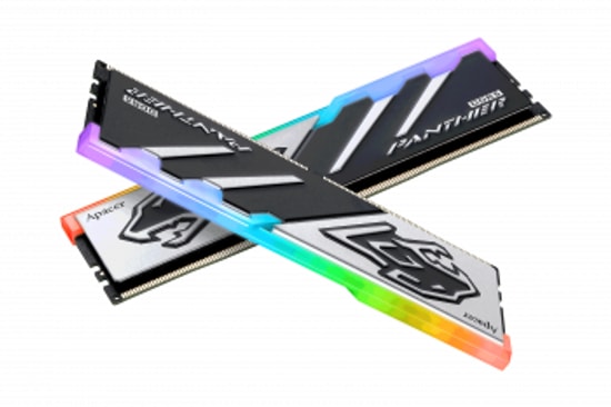 Apacer Panther RGB 32GB 2x16GB 5200MHz CL38 DDR5 Gaming RAM (AH5U32G52C5229BAA-2) - 1.35V, 288-pin, Soğutuculu
