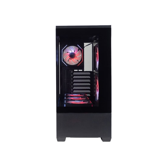 DarkFlash DS900AIR-650W Siyah Mid Tower Bilgisayar Kasası - 80+ Bronze, 6 Adet Fanlı ARGB, L17 Fanlı Kasa