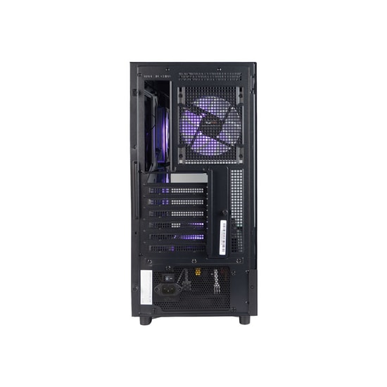 DarkFlash DS950V-850W Siyah Mid Tower Bilgisayar Kasası - 80+ Bronze, 6 Fanlı, Gen5 LCD IPS, L17 Fanlı Kasa