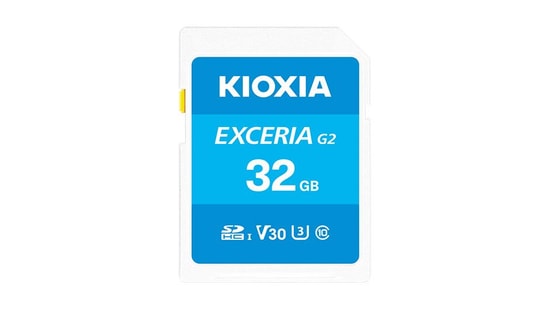 Kioxia Exceria G2 32GB SDHC (LNEX2L032GG4) Hafıza Kartı - UHS-I U3 V30 C10, 100MB/s Okuma, 50MB/s Yazma