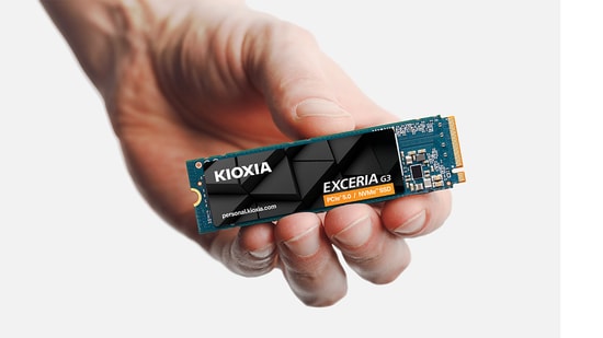 Kioxia Exceria G3 LVC10Z002TG8 2TB NVMe M.2 SSD - PCIe Gen5, 10000 MB/s Okuma, 9600 MB/s Yazma, QLC BiCS FLASH