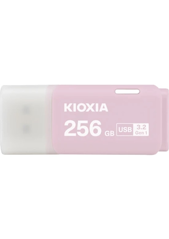 Kioxia TransMemory U301 LU301B256GG4 256 GB Pembe USB Flash Bellek - USB 3.2, USB-A, Kayar Kapak, 2 Yıl Garanti