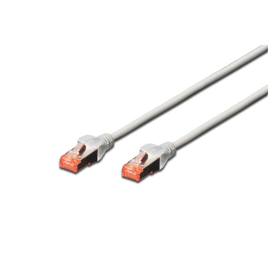 Beek BC-S6200 CAT6 SFTP/PIMF 20 Metre Patch Network Kablosu - LSZH, AWG26, Gri Renkli, Pairs in Metal Foil