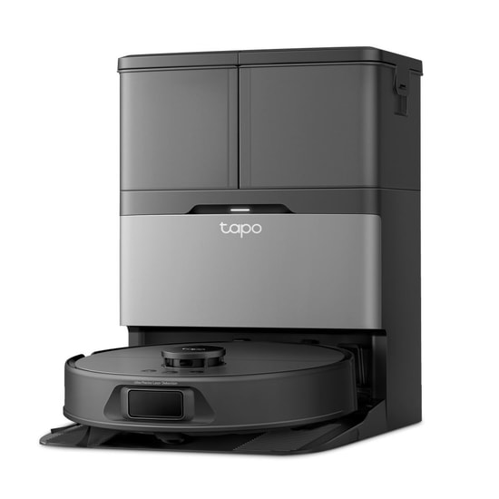 TP-Link Tapo RV50 Pro Omni Robot Süpürge ve Paspas - 15.000 Pa Emiş Gücü, 60C Sıcak Su Mop Yıkama, 50C Hava Kurutma