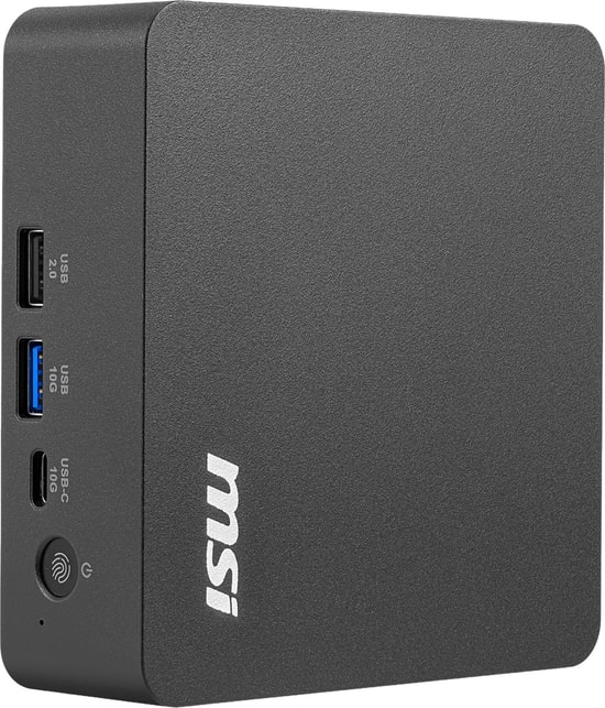MSI Cubi NUC AI+ 3MG-004EU Siyah Mini PC - Intel Core Ultra 5 322, 16 GB DDR5, 512 GB SSD, Windows 11 Pro, Wi-Fi 7