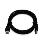 Beek BC-USB-3AA-MF-02 USB 3.0 Siyah Uzatma Kablosu - 1.8 Metre, USB A Erkek Konnektör ve USB A Dişi Konnektör