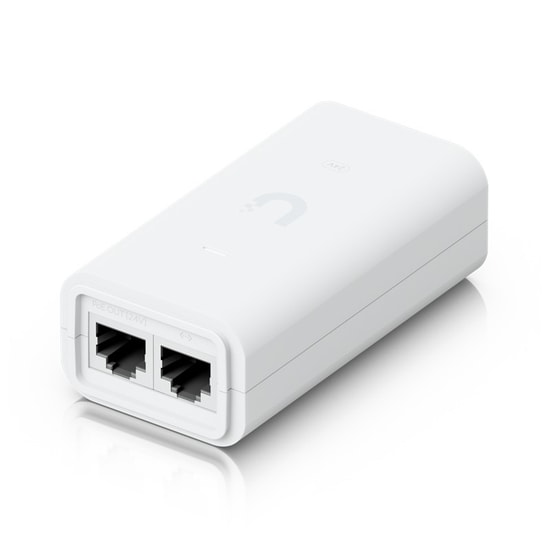 Ubiquiti POE-24-12W 24V 12W 1 Port Ethernet PoE Adaptör - 10/100 Mbps, 0,5A, Fansız, Plastik Gövde