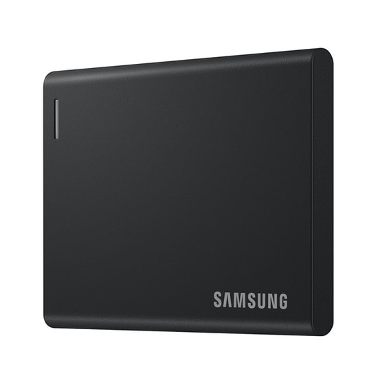 Samsung P7 1TB Siyah Taşınabilir SSD (MU-PF1T0G/WW) - USB4 Type-C, 40Gbps, NAND, 2 metreye kadar düşmeye dayanıklı