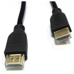 Beek BC-DSP-HA-MM-02-1 2 Metre HDMI-HDMI Erkek/Erkek Kablo - HDMI 1.4, 4K x 2K 30Hz, Altın Kaplama, Plastik