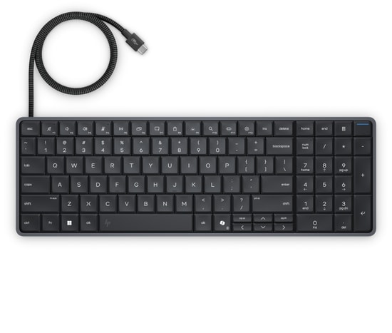 HP EliteBoard G1a E02B2AT Ryzen AI 5 PRO 340 16GB 512GB SSD Klavye Bilgisayar - Windows 11 Pro, Wi-Fi 7, 50 TOPS NPU