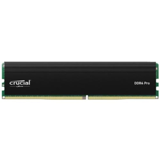 Crucial Pro 32GB 3200MHz DDR4 CP32G4DFRA32AT RAM - 3200MT/s, 1.2V, CL22, UDIMM Masaüstü Bellek, Yüksek Performans Kiti