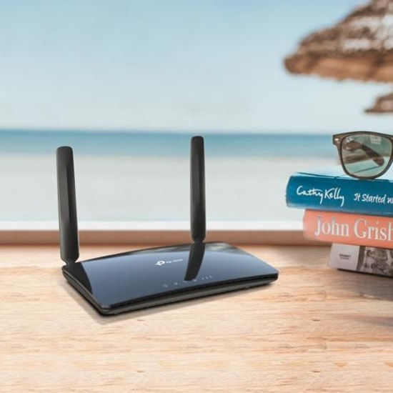 TP-Link Archer MR400 AC1200 Çift Bant 4G LTE Router - WiFi 5, Sim Kartlı, 2xAnten 4x100Mbs Port, VPN ve OneMesh Özelliği