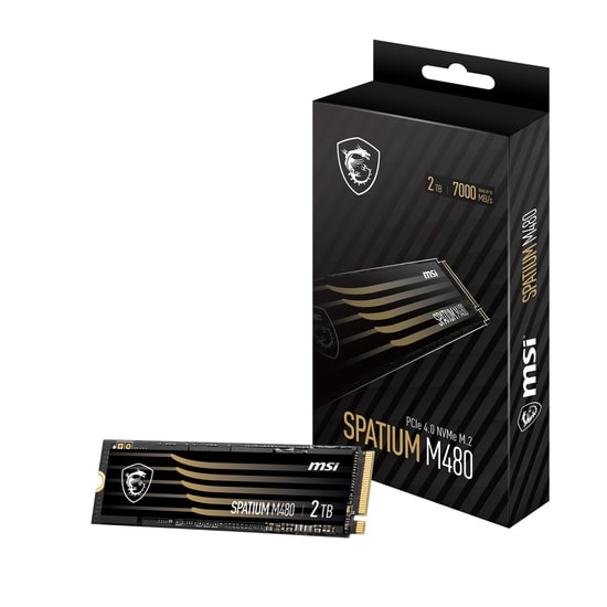 Msi Spatium M480 Pro Pcie 4.0 R7400 W7000 Nvme M.2 2tb Ssd