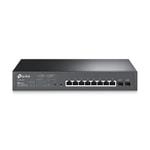 Tp-Link TL-SG2210MP 10 Port Gigabit Omada Akıllı Switch - 8 Port PoE+, 150W Güç, 2x SFP Port, Yönetilebilir, Rackmount