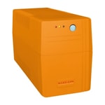 Makelsan Lion 650VA Line Interactive Kesintisiz Güç Kaynağı (MU00650L11MP005) - 1x7Ah Akü, 390W, 5/10dk, Simüle Sinüs