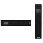İnform Sinus EVO Rack Tipi 1kVA Online UPS (2x9Ah) - 1 Faz Giriş/Çıkış, LCD Ekran, 6-14 Dakika Akü Süresi, Yüksek Verim