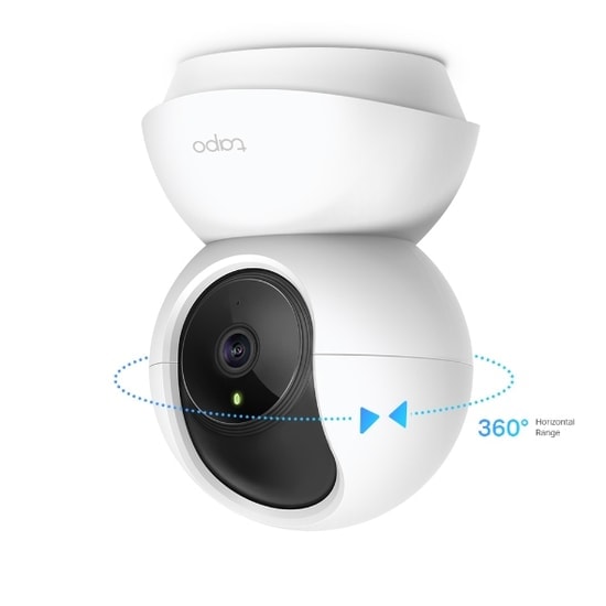 TP-Link Tapo C210 3MP 2K Wi-Fi Güvenlik Kamerası - 360 Pan/Tilt, 10m Gece Görüş, İki Yönlü Ses, Hareket Algılama