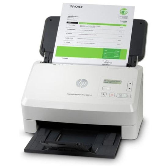 HP ScanJet Enterprise Flow 5000 S5 (6FW09A) Tarayıcı - 50 ppm, 600 dpi, USB 3.0, 80 Sayfalık ADF, Çift Taraflı Tarama