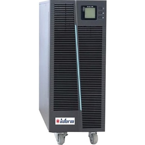 Inform DSP EVO 6KVA 1F-1F ONLINE (16x9Ah) Kesintisiz Güç Kaynağı UPS - LCD Ekran, 6-12 Dk Yedekleme, Online Teknoloji