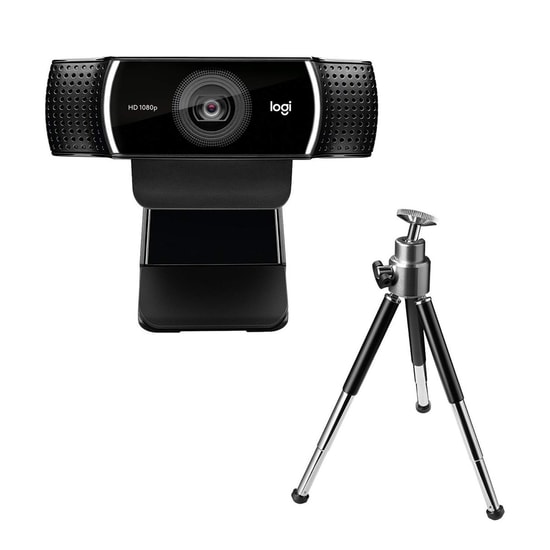 Logitech C922 Pro Full HD Yayıncı Webcam (960-001088) - 1080p 30fps, 720p 60fps, Otomatik Odaklama, 150cm USB Kablo