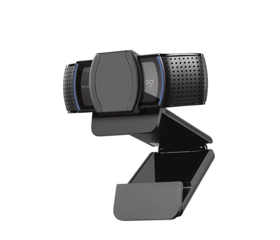 Logitech C920s HD Pro Siyah Webcam (960-001252) - 1080p 30fps, Kapaklı, Mikrofonlu, Otomatik Odaklama, 150cm USB-A Kablo