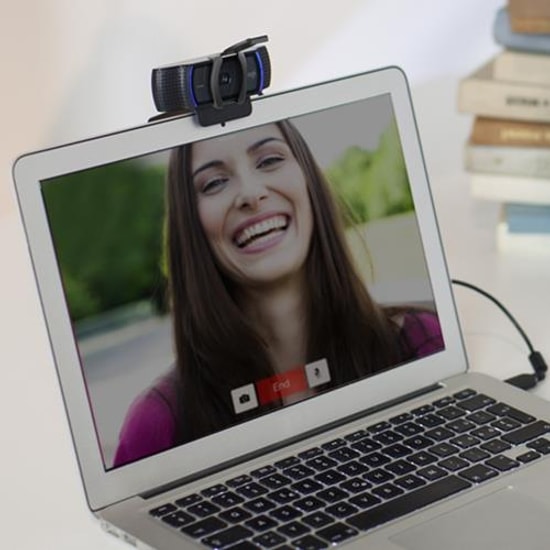 Logitech C920s HD Pro Siyah Webcam (960-001252) - 1080p 30fps, Kapaklı, Mikrofonlu, Otomatik Odaklama, 150cm USB-A Kablo