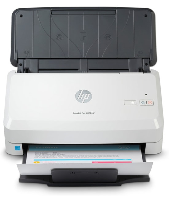 HP ScanJet Pro 2000 S2 Masaüstü Tarayıcı (6FW06A) - 35ppm/70ipm, 600DPI, 48bit, 50 Sayfa ADF, Çift Taraflı, USB 3.0