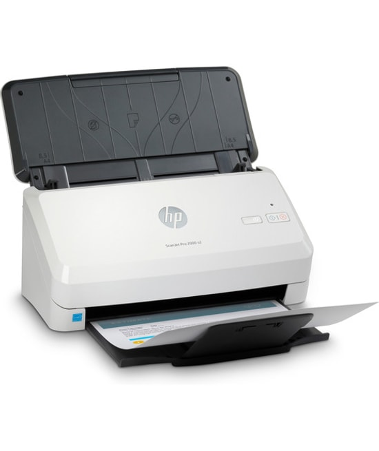 HP ScanJet Pro 2000 S2 Masaüstü Tarayıcı (6FW06A) - 35ppm/70ipm, 600DPI, 48bit, 50 Sayfa ADF, Çift Taraflı, USB 3.0