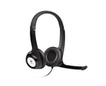 Logitech H390 Kablolu USB Mikrofonlu Kulaklık (981-000406) - Çağrı Gürültü Önleyici Mikrofon (ENC), Kablo Üzeri Kontrol