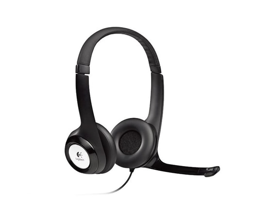 Logitech H390 Kablolu USB Mikrofonlu Kulaklık (981-000406) - Çağrı Gürültü Önleyici Mikrofon (ENC), Kablo Üzeri Kontrol