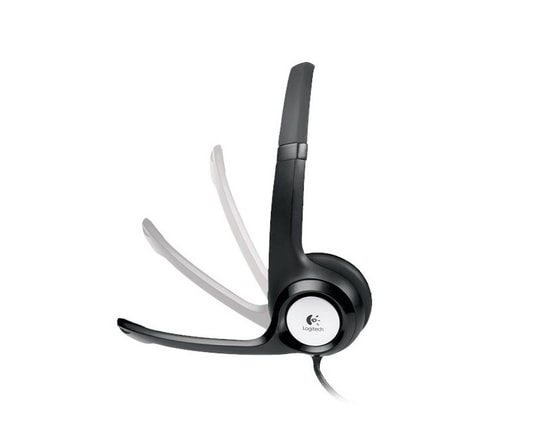 Logitech H390 Kablolu USB Mikrofonlu Kulaklık (981-000406) - Çağrı Gürültü Önleyici Mikrofon (ENC), Kablo Üzeri Kontrol