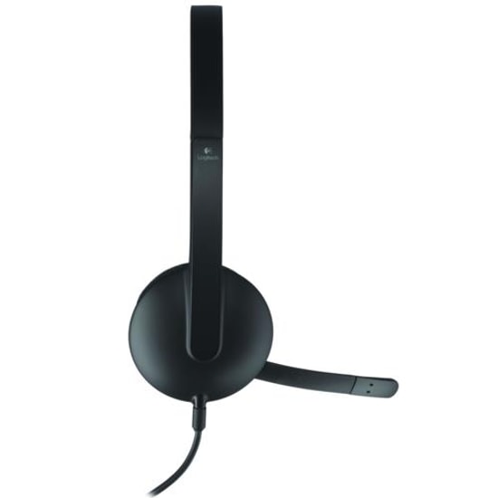 Logitech H340 Siyah USB Kulaklık (981-000475) - 32mm Sürücü, Gürültü Önleyici Mikrofon, ENC, 180cm USB-A Kablolu
