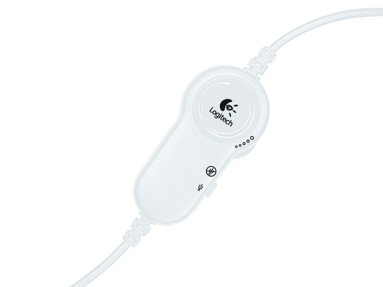 Logitech H150 Stereo Kablolu Beyaz Kulak Üstü Kulaklık (981-000350) - 3.5mm Jack, Gürültü Engelleyici Mikrofon
