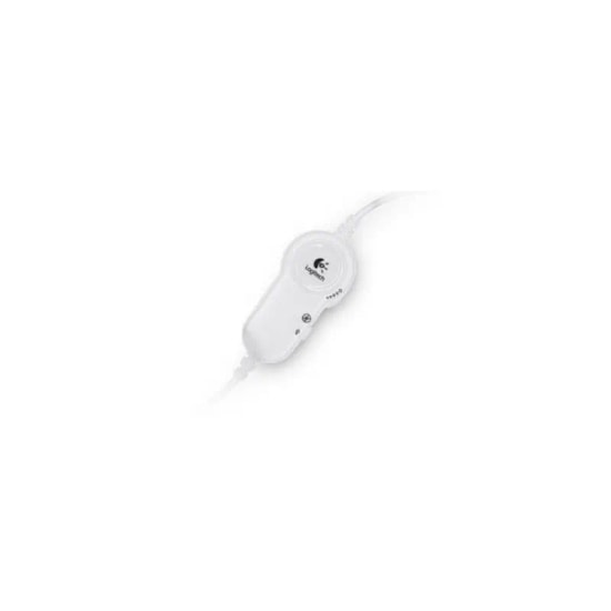 Logitech H150 Stereo Kablolu Beyaz Kulak Üstü Kulaklık (981-000350) - 3.5mm Jack, Gürültü Engelleyici Mikrofon