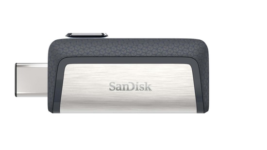 SanDisk Ultra Dual Drive USB USB Type-C & Type-A 256GB Flash Bellek (SDDDC2-256G-G46) - 150MB/s, USB 3.1, Çift Yönlü