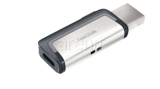 SanDisk Ultra Dual Drive USB USB Type-C & Type-A 256GB Flash Bellek (SDDDC2-256G-G46) - 150MB/s, USB 3.1, Çift Yönlü