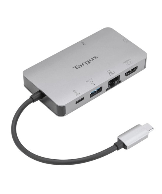 Targus TARDOCK419EUZ USB-C 4K HDMI/VGA Bağlantı İstasyonu - 100W Güç Geçişi, Tak ve Çalıştır Docking Station