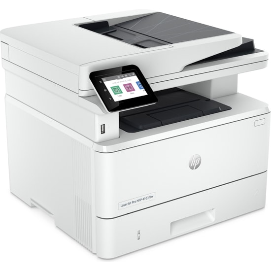 HP LaserJet Pro MFP 4103FDW (2Z629A) Siyah Lazer Yazıcı - 40ppm, WiFi, Dubleks, Tarama, Fotokopi, Faks, Network, USB 2.0