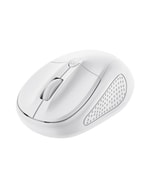 Trust TRU24795 Primo Kablosuz Optik Mouse - Beyaz, 1600 DPI, 4 Tuşlu, Kompakt, 6 Metre Menzil, Ergonomik Tasarım