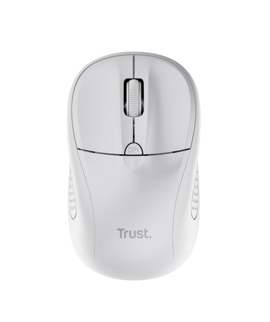 Trust TRU24795 Primo Kablosuz Optik Mouse - Beyaz, 1600 DPI, 4 Tuşlu, Kompakt, 6 Metre Menzil, Ergonomik Tasarım