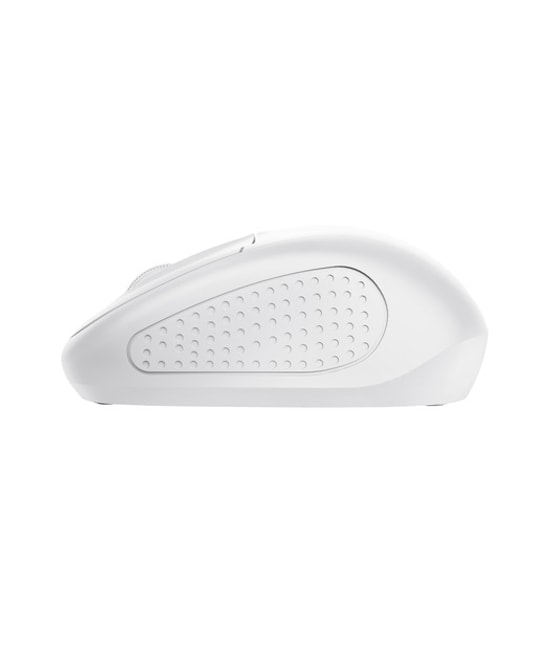 Trust TRU24795 Primo Kablosuz Optik Mouse - Beyaz, 1600 DPI, 4 Tuşlu, Kompakt, 6 Metre Menzil, Ergonomik Tasarım