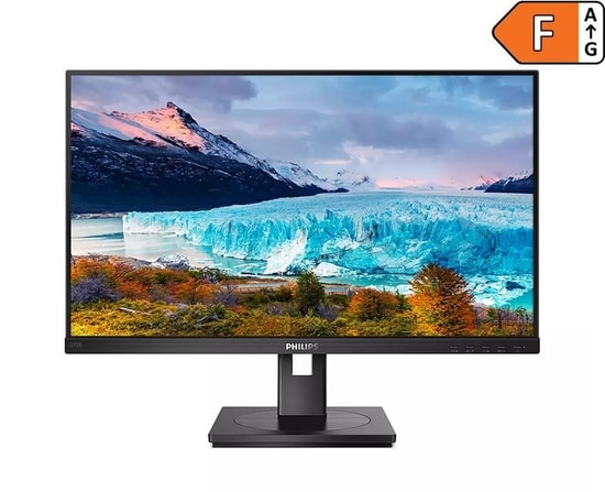 Philips 278B1/00 27" 4K UHD IPS Monitör: 4ms, 60Hz, 350nits, HDMI, DP, USB 3.2, PowerSensor, 4W Hoparlör, 10bit Renk